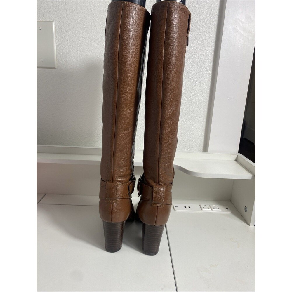 Cole Haan 'Hinckley Boot II' Knee High Sequoia Brown Leather Size 6.5 w01146 - Picture 8 of 16